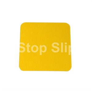 Yellow Anti-Slip Squares SS#100 Standard Grade Pack of 10
