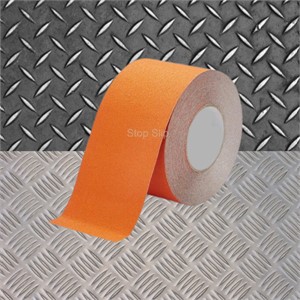 Conformable SS#400 Orange Anti-Slip Tape