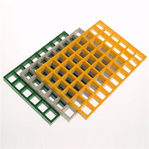 GREEN Heavy Duty Anti Slip GRP Grating