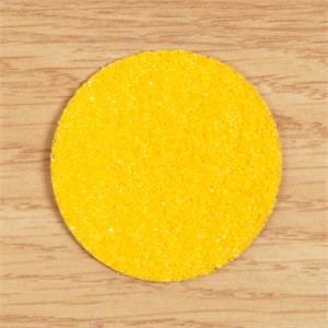 Yellow Anti-Slip Circles SS#100 Standard Grade Pack of 10