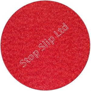 Red Anti-Slip Circles SS#100 Standard Grade Pack of 10