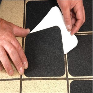 Black Anti-Slip Squares SS#200 Coarse Grade Pack of 10