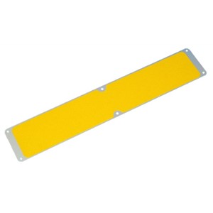 SS#750 Screw Down Yellow Aluminium Stair Tread