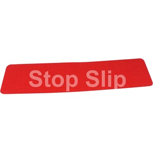 Self Adhesive Standard Red Anti Slip Stair Tread 150mm X 610mm