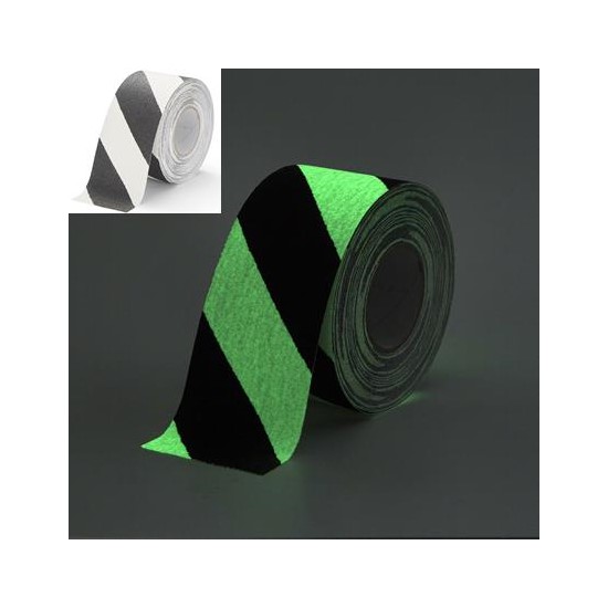 Electrodepot Professional Non-Slip Glow in The Dark Tape - Heavy Duty 