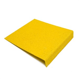 Heavy Duty GRP Anti Slip Stair Tread Cover FULL YELLOW ST55