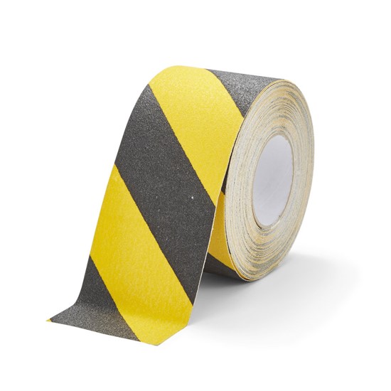 2” Yellow Floor Tape with Black Chevrons