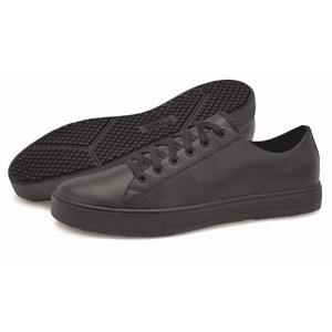 Shoes For Crews Black Old School Low Rider IV Shoes  UNISEX