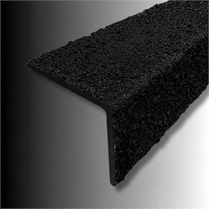 Premium Black GRP Anti Slip Stair Nosing