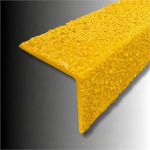 Premium Yellow GRP Anti Slip Stair Nosing